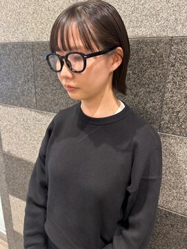 モリオ フロム ロンドン サッポロファクトリー店(morio FROM LONDON) morio 骨格矯正カット 札幌 ミニボブ タイトボブ