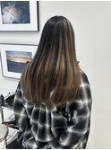 10代20代ハイトーンアンブレラカラー