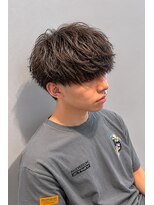 エイド 渋谷(aid) ショートマッシュ×ダレルパーマ