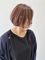 フォーク FOLK 【FOLK】透明感ピンクベージュ☆似合わせかきあげピンクベージュ