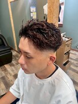スタンドバーバー 柏(STAND BARBER)&nbsp;リバースセンターパート/ニュアンスパーマ/ダウンバング/柏