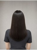 髪質改善艶髪ストレート