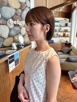 ラパンセベージュ(LA PENSEE BEIGE) LAPENSEE 水野 プツっとボブベージュ