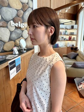 ラパンセベージュ(LA PENSEE BEIGE) LAPENSEE 水野 プツっとボブベージュ