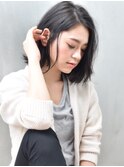 ★DISHEL★切りっぱなしボブ☆フォギーアッシュ