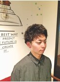 スタイリングの幅が広がる☆彡無造作パーマスタイル
