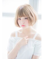 ミエル ヘア 新宿(miel hair)&nbsp;【miel hair新宿】大人かわいい　ワンカール　ボブ