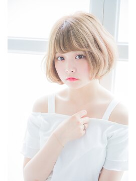 ミエル ヘア 新宿(miel hair) 【miel hair新宿】大人かわいい ワンカール ボブ