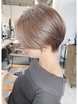 ジーニー 横浜(giinii) giinii横浜_大人美人ミアショート_ラテカラー（ryota＿hair）