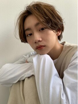 ローウェ 名駅(Louwe) 抜け感小顔ウェーブアッシュブラウン[名駅/名古屋駅前]