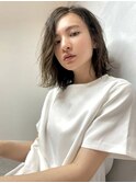 【伸ばしかけの方にオススメ】クセ毛ミディアム