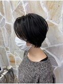 ナチュラルショートボブ