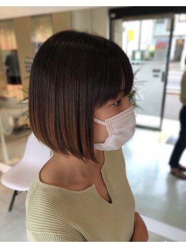 ヘアーメイク マック(Hair Make MX) ミニボブ☆髪質改善ストレート