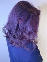 エニーテラス(Eny Terrace) purple hair × bob wave