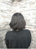 オトナのゆるふわボブ