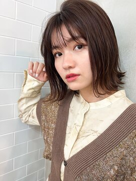 ロア ヘアーコーディネート 四条烏丸店(LoRE hair coordinate) LoRE☆切りっぱなしボブ/ラベンダー