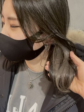 ルアナ ヘア アンド トリートメント(Luana) グレージュ＊インナーカラー