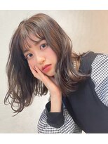 サロンレイビューティー(SALON Leh BEAUTY) 【Leh】ペールベージュのミディアムヘア★