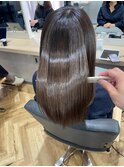 大人かわいい20代30代40代小顔ショコラベージュ１Zina千葉