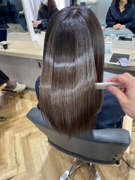 ジーナ 千葉(Zina) 大人かわいい20代30代40代小顔ショコラベージュ１Zina千葉