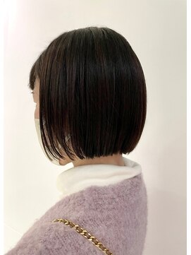 フレンズ 麻生店(friend's) 【札幌麻生　カット（ボブ）切りっぱなしボブ】