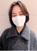 韓国風ボブ/ヘルシースタイル/ショコラアッシュ