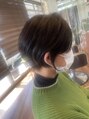 シークヘアー 大野城店(Chic HAIR)&nbsp;ゆとりのある丸みショート人気です♪