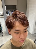 リンカラン トロワ(LINGKARAN Trois)&nbsp;マッシュ2ブロスパイラルパーマ