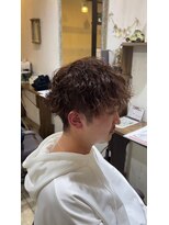 リッカヘアー(Ricca hair)&nbsp;ビジネスカジュアルツイストスパイラルパーマツーブロック