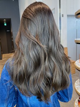 アイティー バイ アルバム 浦和店(IT by ALBUM) グレージュロング_マチルダボブピンクベージュ_ba460271