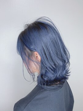 ヘアリゾートエーアイ 北千住店(hair resort Ai) ネイビーブルー