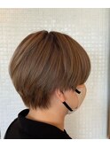 柔らかショートヘア