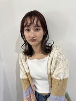 シエル 一社(cher)&nbsp;外ハネ×前髪パーマ