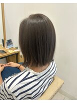 アリーナ 船橋日大前店(arena)&nbsp;切りっぱなしボブ×暗髪グレージュ