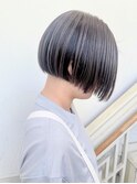 【morio成増 セリザワ】ミニボブ 刈り上げ アンブレラカラー