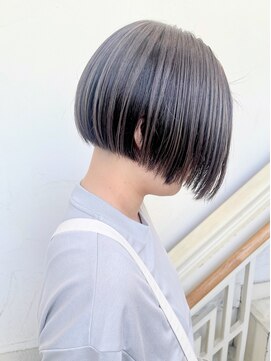 モリオ フロム ロンドン 成増店 【morio成増 セリザワ】ミニボブ 刈り上げ アンブレラカラー