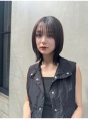 イメチェン/ハッシュカット/フルバング/似合わせカット/自由が丘