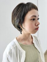 ビュートリアム 神戸(BEAUTRIUM)&nbsp;ショートバングの丸みショート/ショートカット/20代/30代/40代