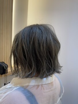 アトレ 南堀江店(attrait) 大人可愛い*☆スモークマットアッシュ♪20代30代40代