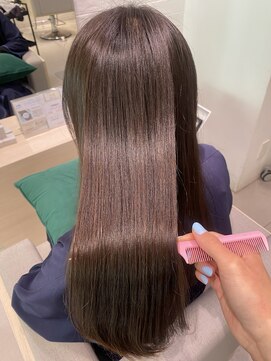 ステア ケース(stair case) うる艶ストレート髪質改善縮毛矯正カット