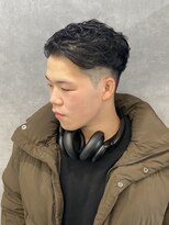 リプレイ 草津店(RIPLAY)&nbsp;ベリーショート/ダークアッシュ/ニュアンスパーマ/韓国マッシュ