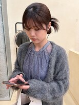 スニュウ(snuw)&nbsp;鎖骨ミディアムヘア