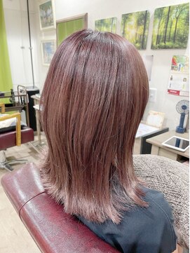 ゴロクヘアー(56 hair) ピンクアッシュ【56hair 戸越銀座】