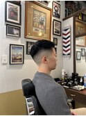 メンズショート スキンフェード 担当松尾