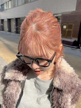 サンドハーツギンザ(sand Hearts ginza) ブリーチして作る最強春カラー