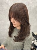 ブラウン/髪質改善トリートメント/透明感カラー/個室サロン