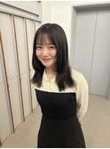 イメチェン/ホワイトブロンド/外ハネボブ/美髪/栄矢場