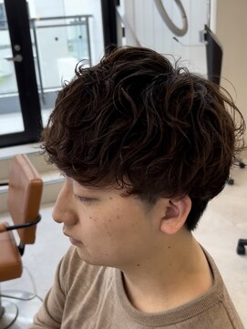 スタイル 成城学園前(STYLE) メンズ マッシュ シャドウパーマ メンズパーマ