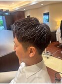 アップバングショート