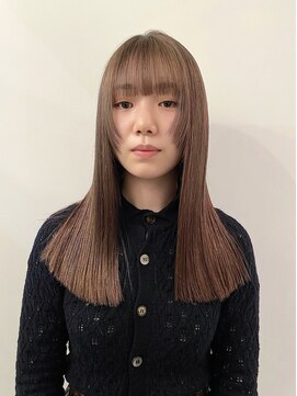 シータ(sheta) 【表参道sheta小林】ハイトーン似合わせカットフルバング